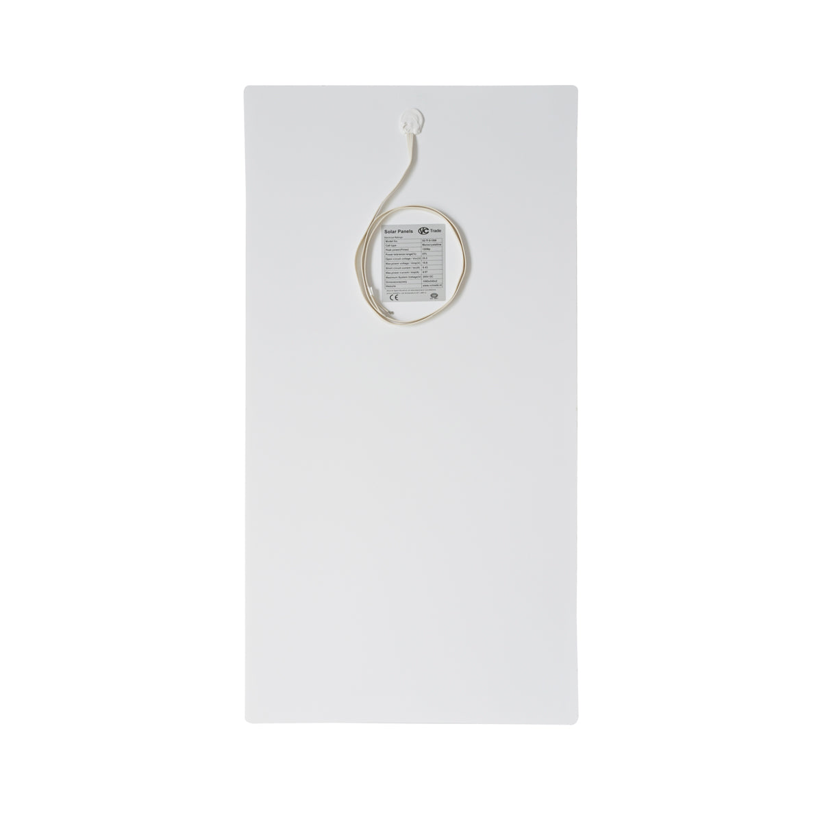 Zonnepaneel 120Wp flexibel flush monokristallijn