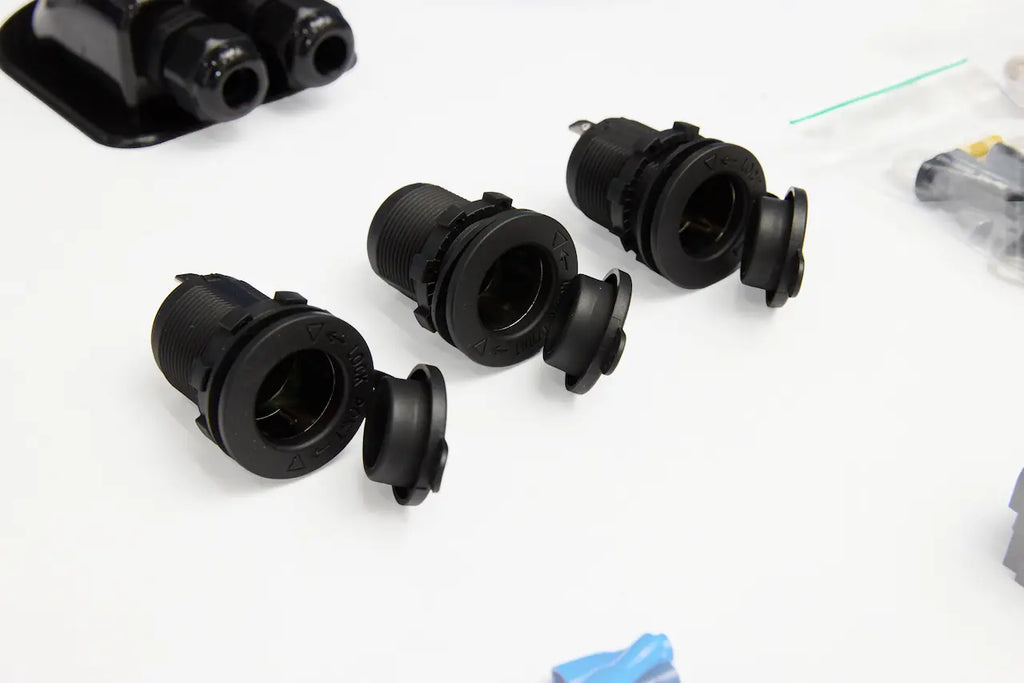 Zelfbouw camper elektra onderdelen pakket