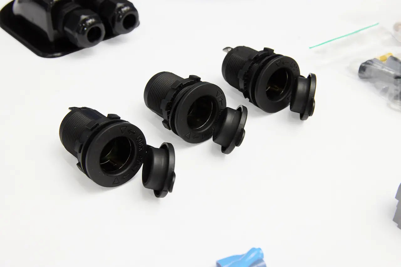 Zelfbouw camper elektra onderdelen pakket