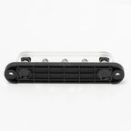 Stroomverdeler Set 150A — 5× M8 Busbar Rood + Zwart (12–48V DC)