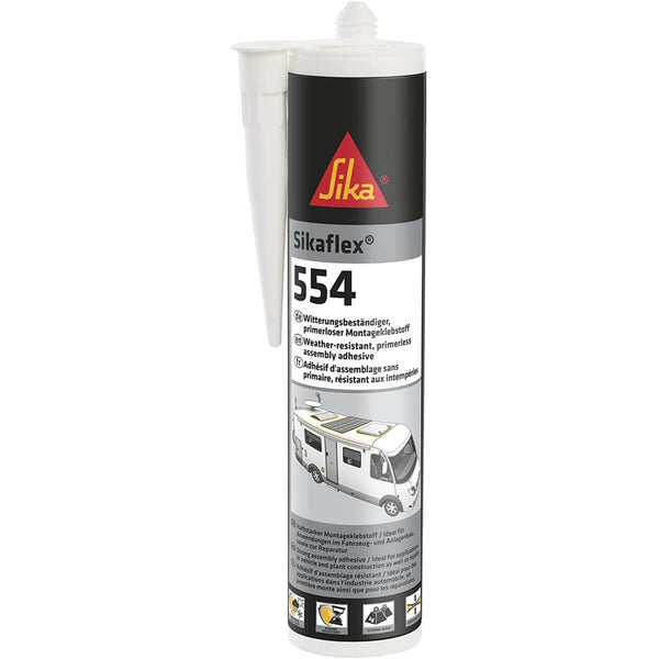 Montagekit Sikaflex 554 - 300ml wit of zwart – vctrade.nl