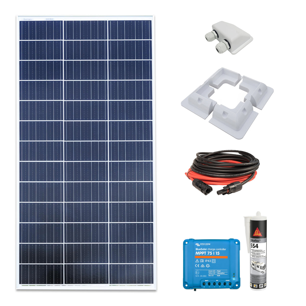 Zonnepaneel set 190W 12V Monokristallijn - Victron Energy
