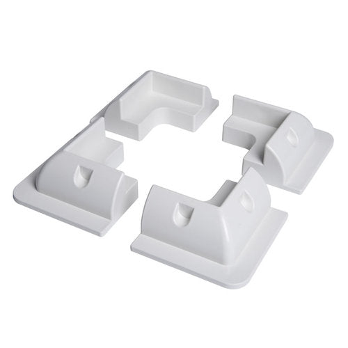 Zonnepaneel montagebeugels ABS zonnepaneel mount 7 boorvrije hoekmontagebeugels voor boten plat dak camping bestelwagen caravan zwart Zonnepaneel montagebeugels ABS zonnepaneel mount 7 boorvrije hoekmontagebeugels voor boten plat dak camping bestelwagen caravan zwart