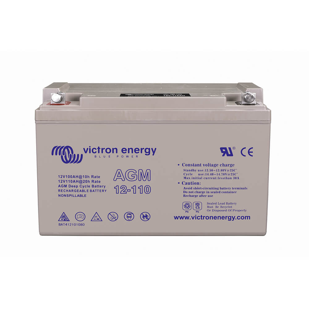 Accu 100Ah AGM M8 Deep cycle - Victron Energy