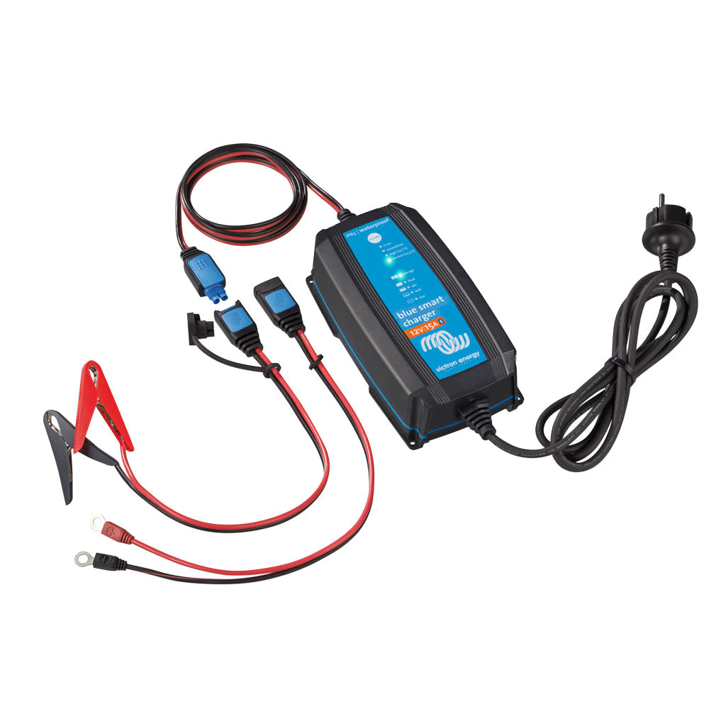 Blue smart IP65 acculader 12 volt 25A