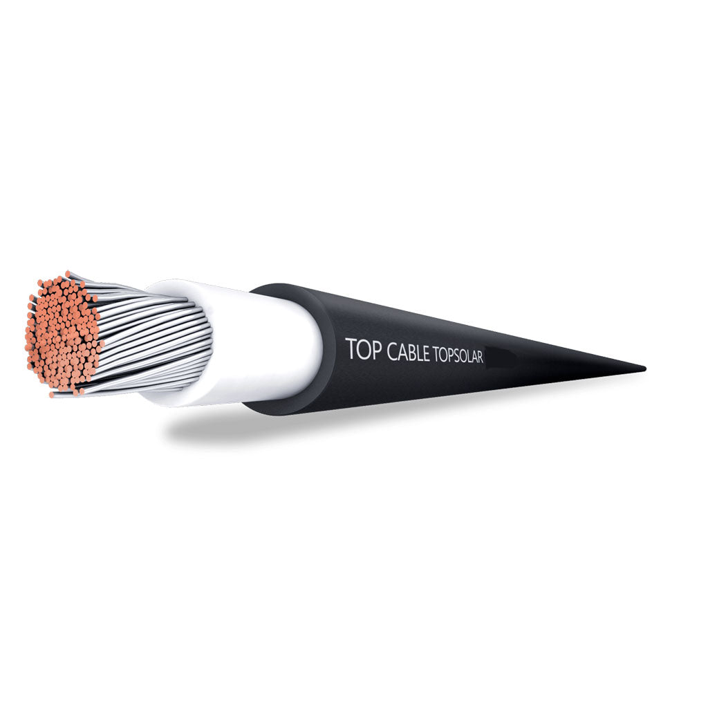 Kabel 4mm² Solar zwart