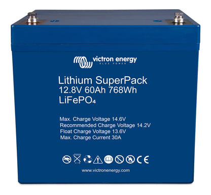 Victron Lithium superpack 60A front