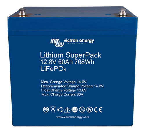 Victron Lithium superpack 60A front