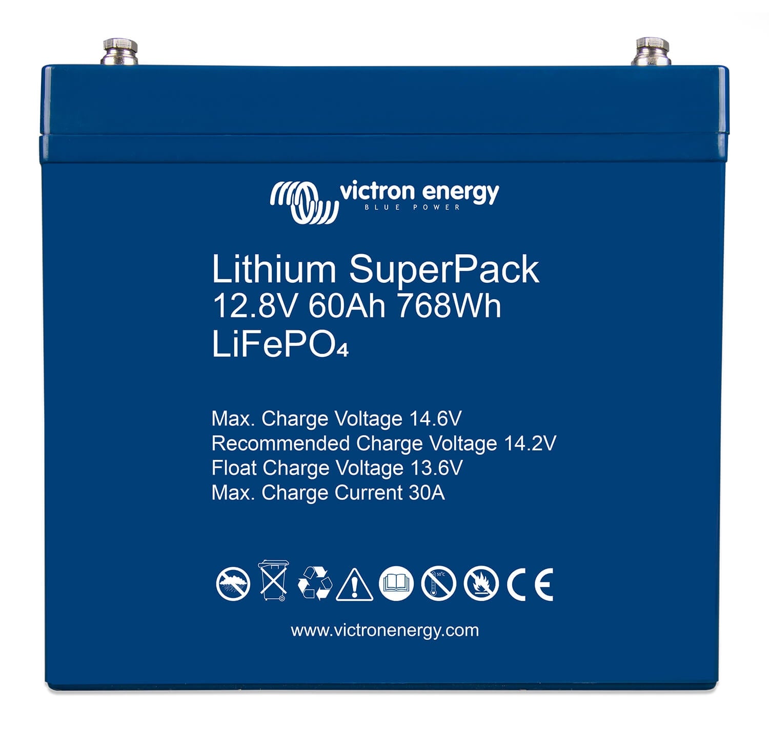 Victron Lithium superpack 60A front