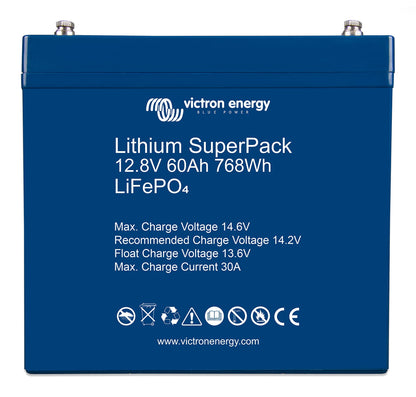 Victron Lithium superpack 60A front