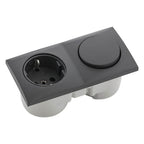 stopcontact en schakelaar camper