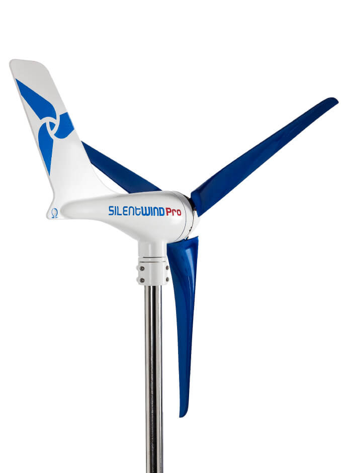 Silentwind wind generator pro 12V inclusief laadregelaar